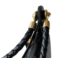 Woven Leather Crescent Bag – Shoulder Underarm Bag