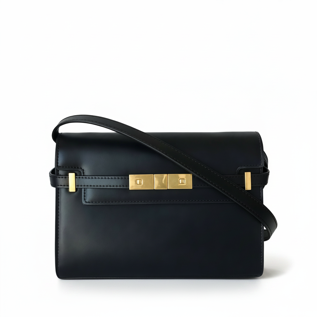 Large Leather Flap Tote Bag – Shoulder & Handbag