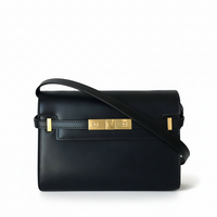 Large Leather Flap Tote Bag – Shoulder & Handbag