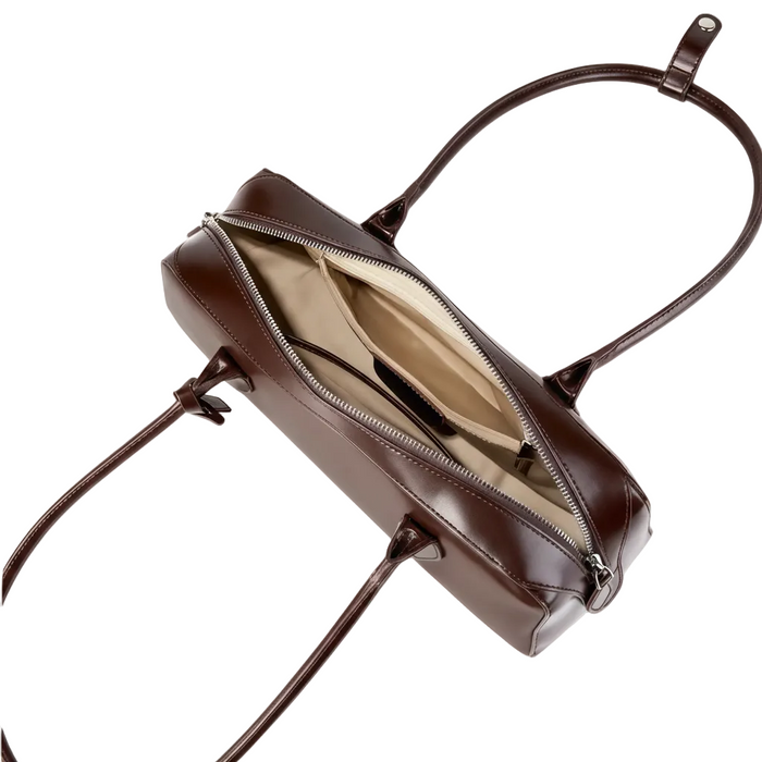 Leather Baguette Bag – Large Underarm Shoulder Bag