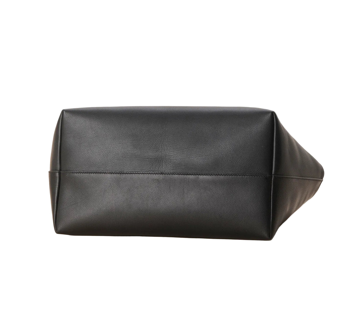 Minimal Leather Tote Bag – Large Cowhide Shoulder Bag