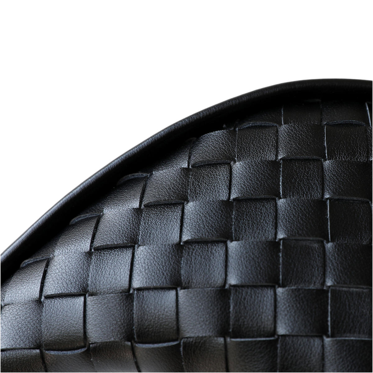 Woven Leather Crescent Bag – Shoulder Underarm Bag