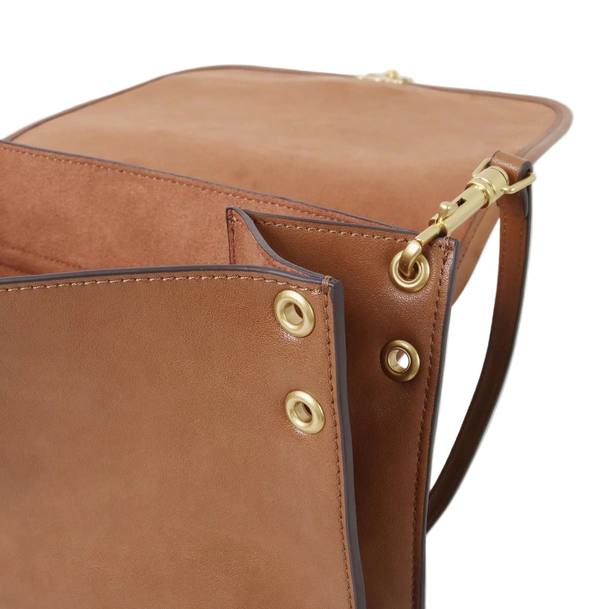 Minimal Leather Messenger Bag – Shoulder & Crossbody