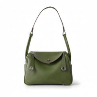 Top-Grain Leather Bucket Bag – Vintage Shoulder & Handbag