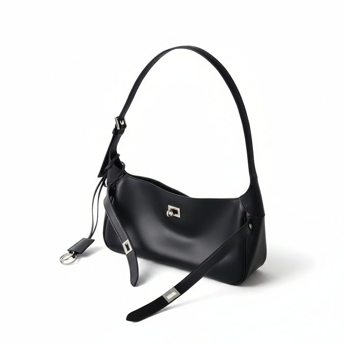 Leather Underarm Tote – Large Capacity Shoulder Bag