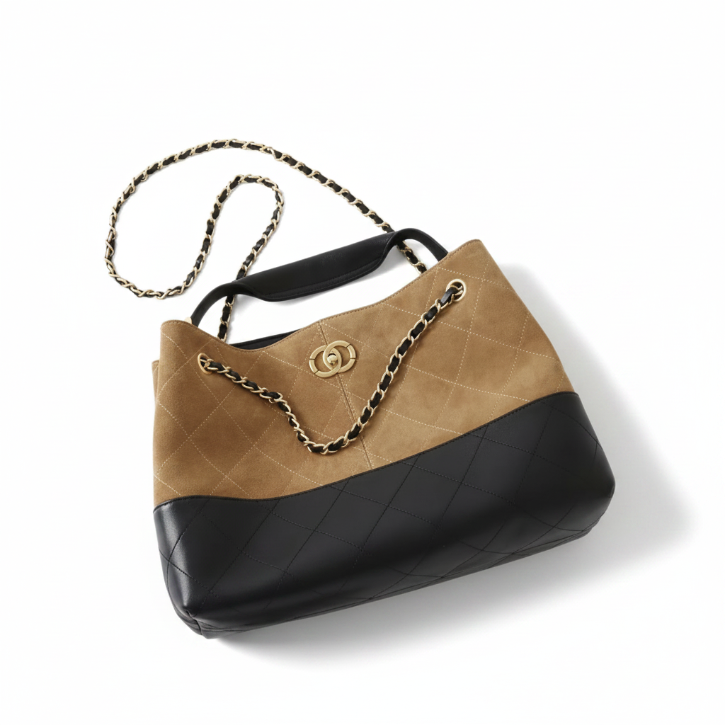 Quilted Lambskin Tote – Chain Shoulder Bag