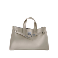 Premium Black Leather Work Tote – Handbag & Shoulder Bag