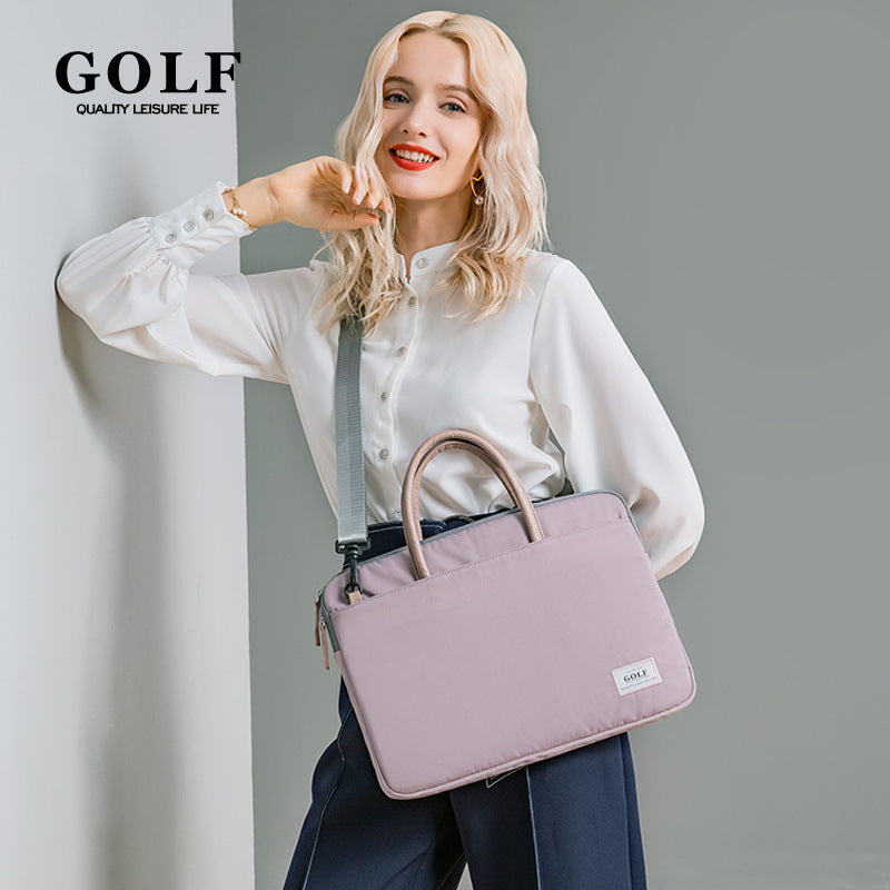Women’s Slim Laptop Handbag – 14 Inch Business and Office Bag