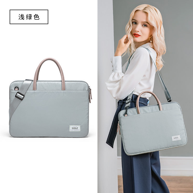 Women’s Slim Laptop Handbag – 14 Inch Business and Office Bag