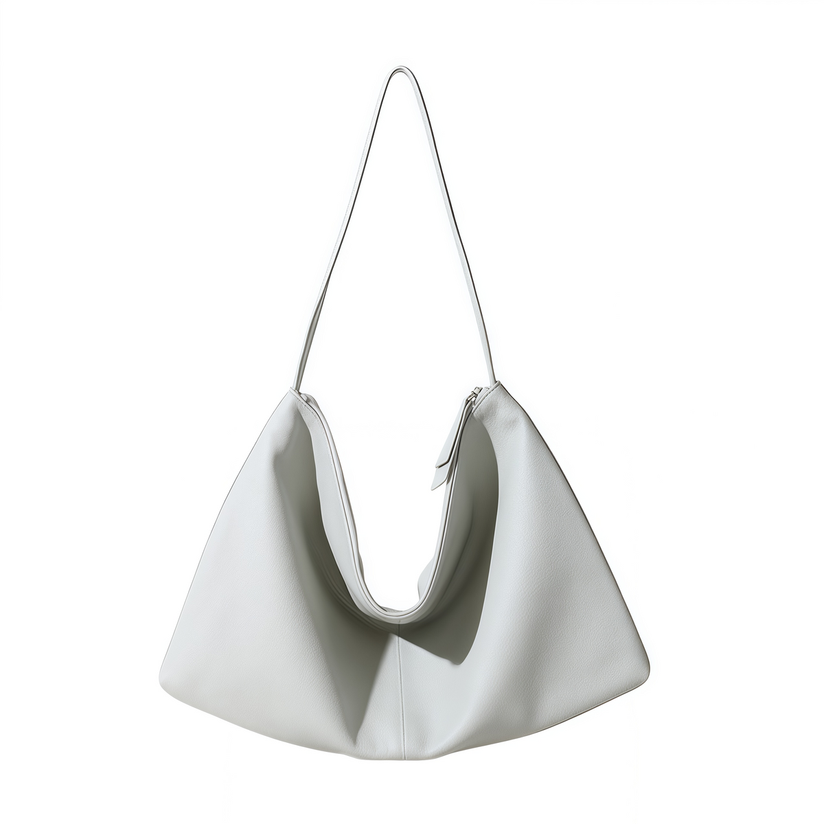 Cowhide Tote Bag – Minimal Underarm Shoulder Bag