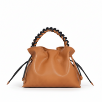 Full Grain Leather Top Handle Bag – Shoulder Crossbody Tote