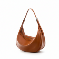 Cowhide Crescent Bag – Everyday Shoulder Bag