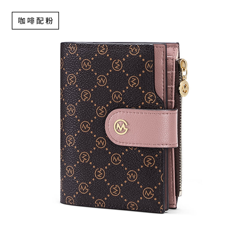 Women’s Printed Wallet – Large Capacity Card Holder and Coin Purse