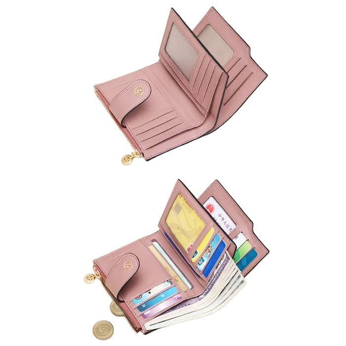 Women’s Printed Wallet – Large Capacity Card Holder and Coin Purse