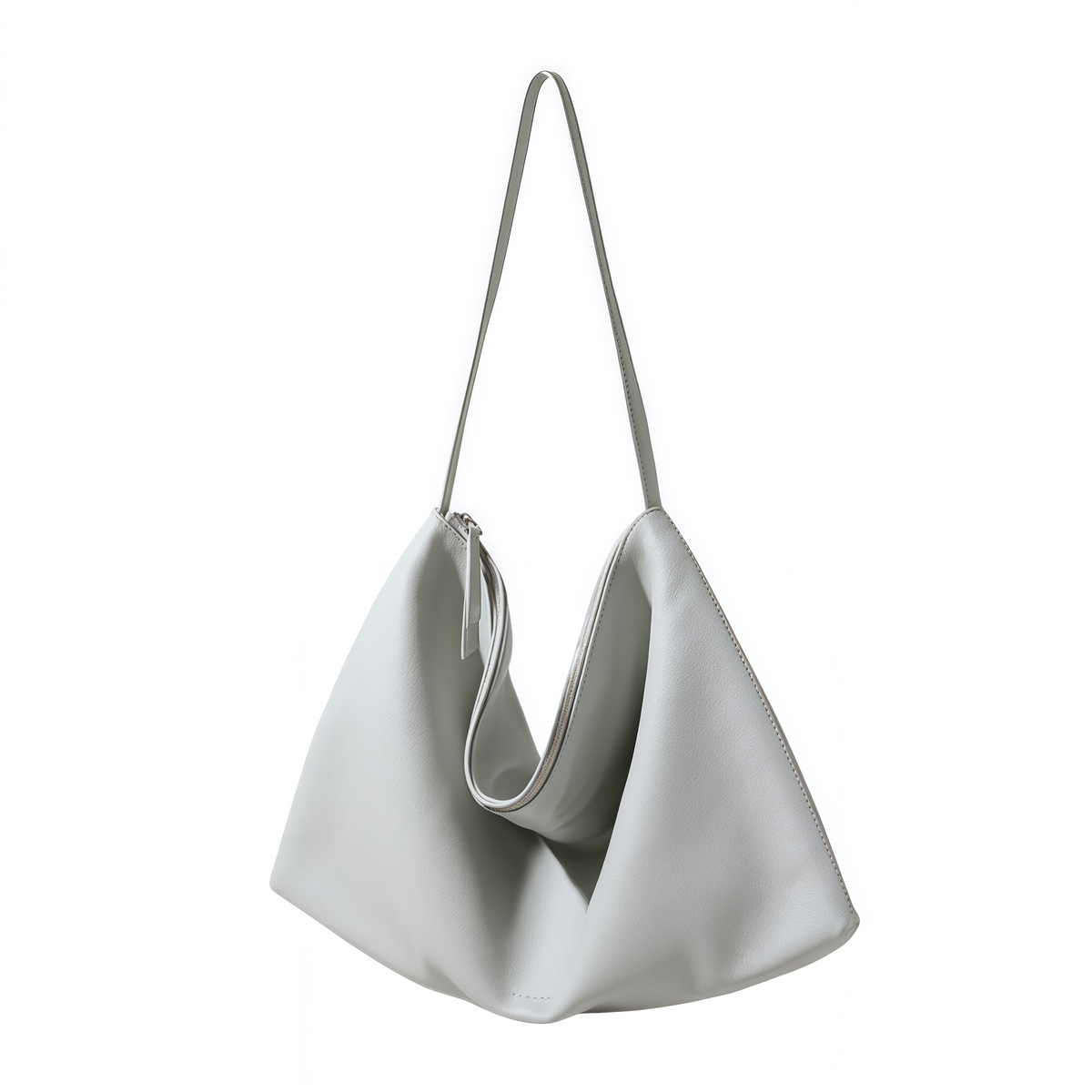 Cowhide Tote Bag – Minimal Underarm Shoulder Bag
