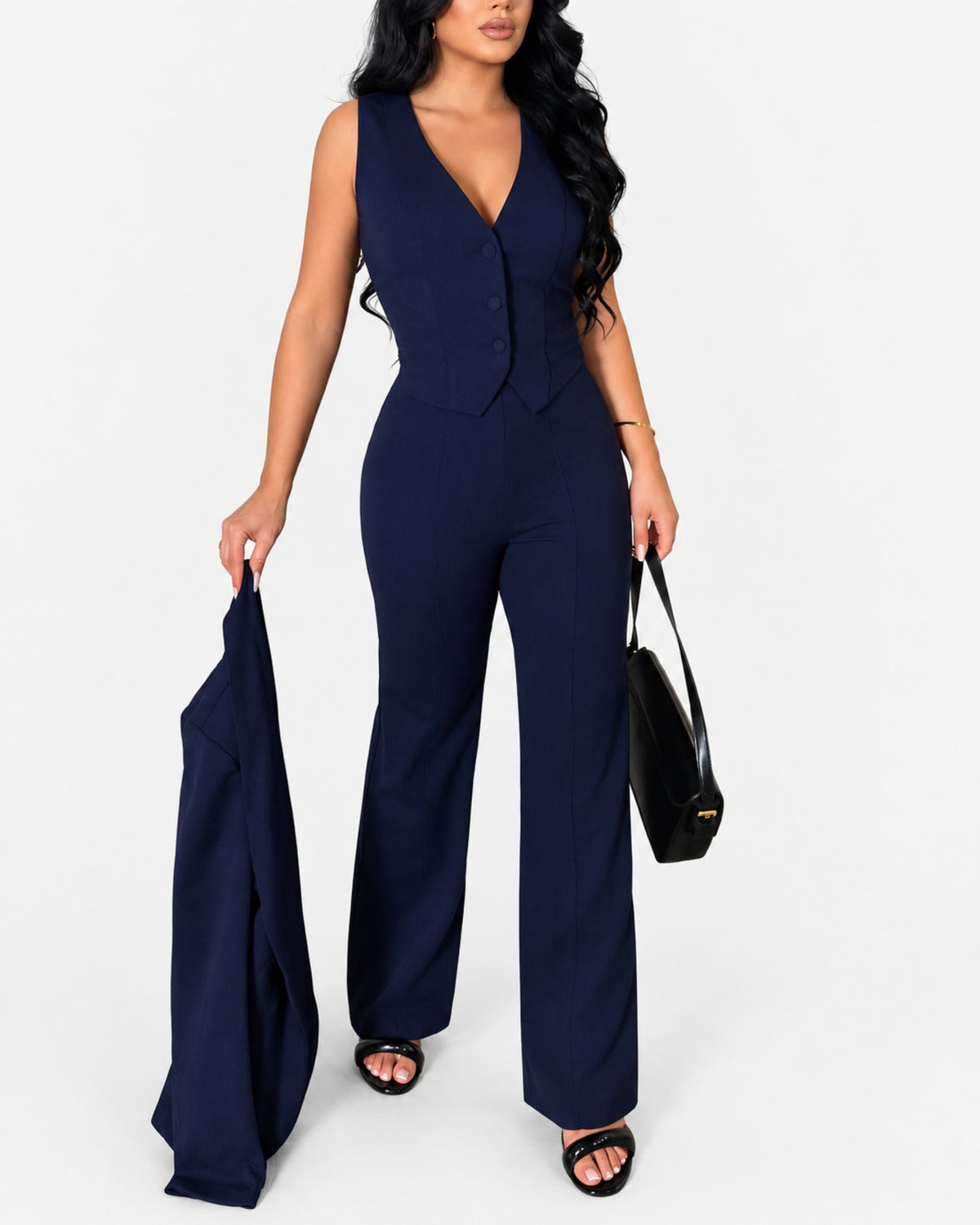 Women’s Three-Piece Pantsuit