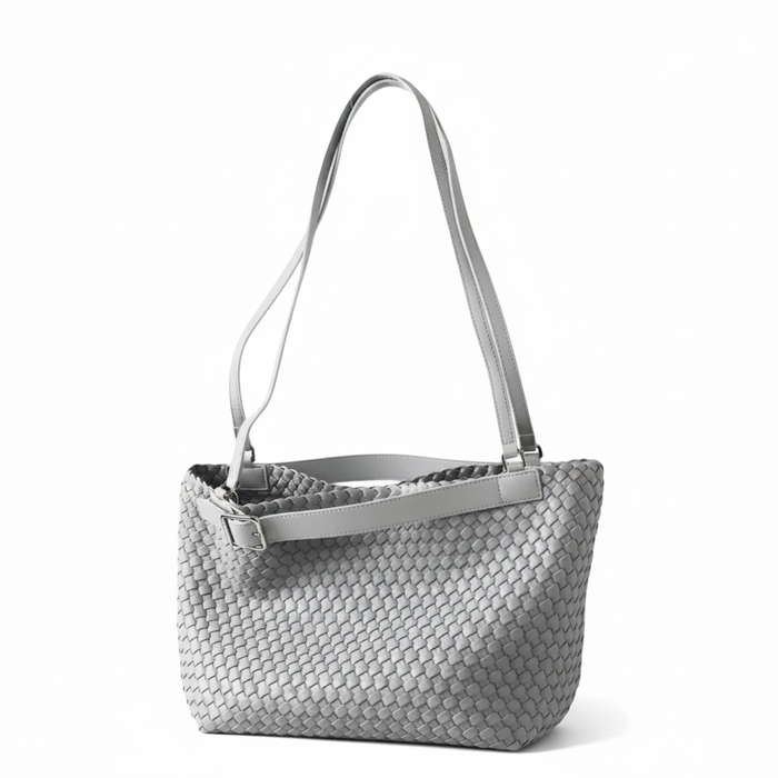 Woven Tote Bag – Large Shoulder Underarm Bag