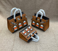 Textured Leather Crocodile Pattern Handbag Women Crossbody Shoulder Bag