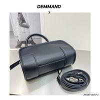 Vintage Cowhide Leather Tote Bag – Shoulder & Handbag