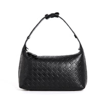 Handmade Sheepskin Shoulder Bag – Woven Elegant Handbag