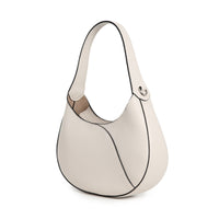 Genuine Leather Crescent Bag – Minimalist Crossbody & Shoulder Bag