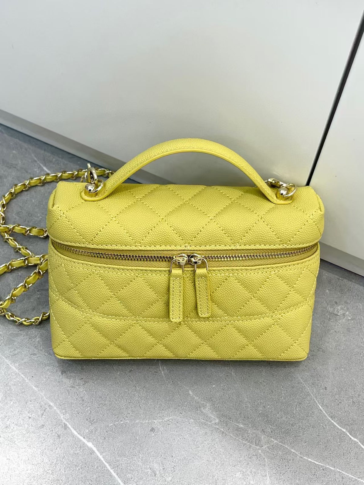 Mini Cowhide Leather Shoulder Bag