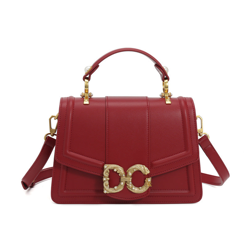 Women’s Embroidered Leather Mini Bag – Crossbody & Shoulder