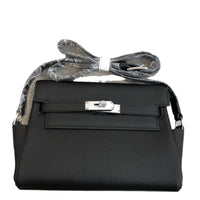 Top-Grain Leather Saddle Shoulder Bag