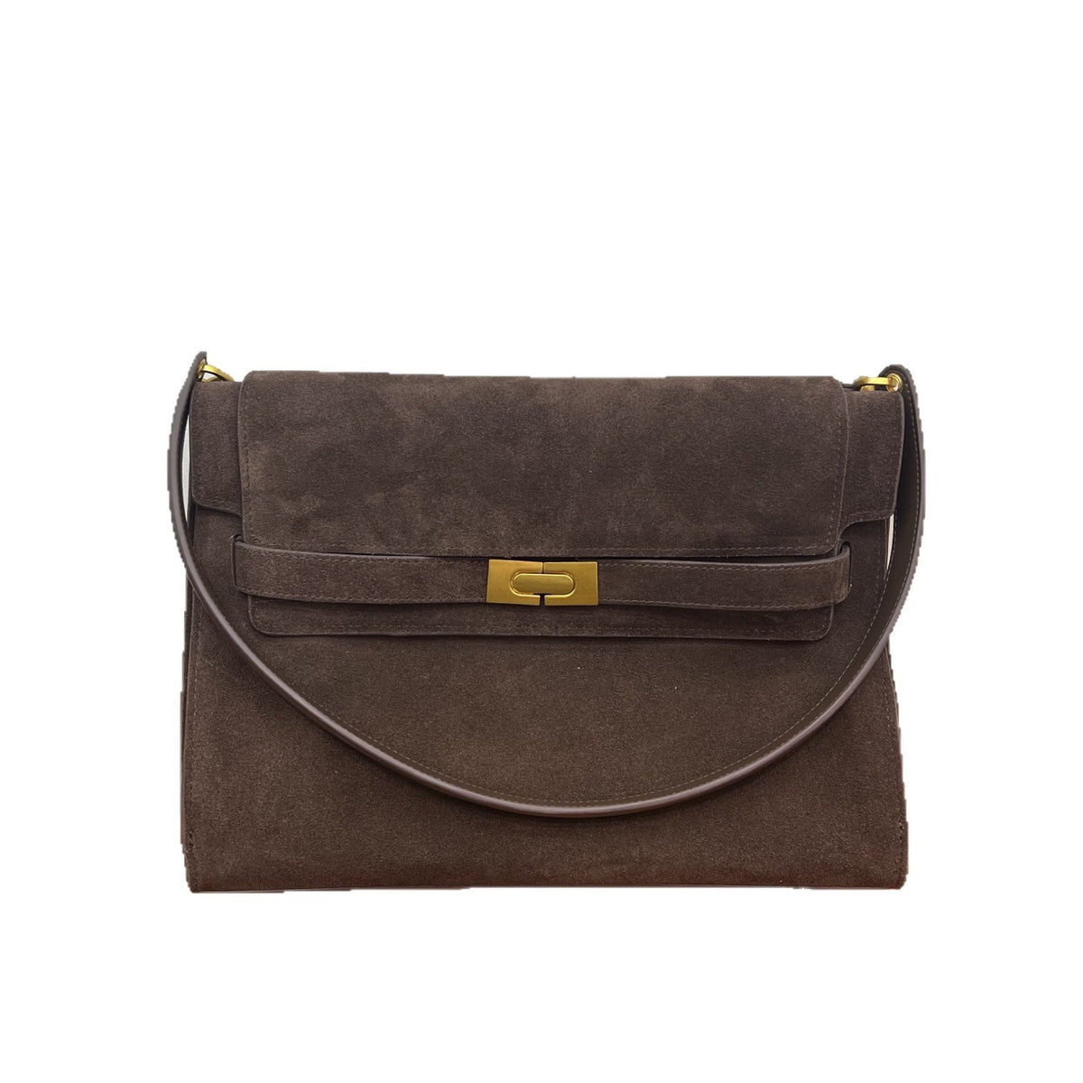 Nubuck Suede Mini Tote & Crossbody Bag