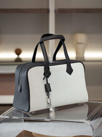 Large Capacity Cowhide Leather Tote Bag