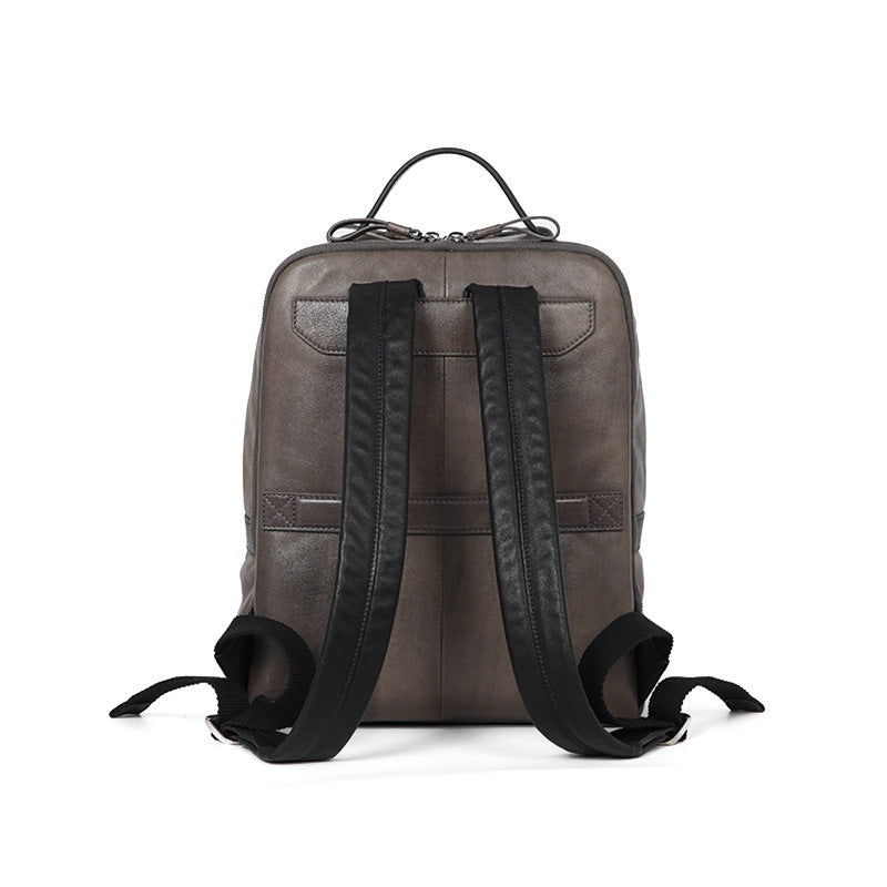 Women’s Full-Grain Dyed Leather Backpack – Genuine Leather Handbag