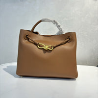 Large Capacity Cowhide Leather Tote Bag for Women