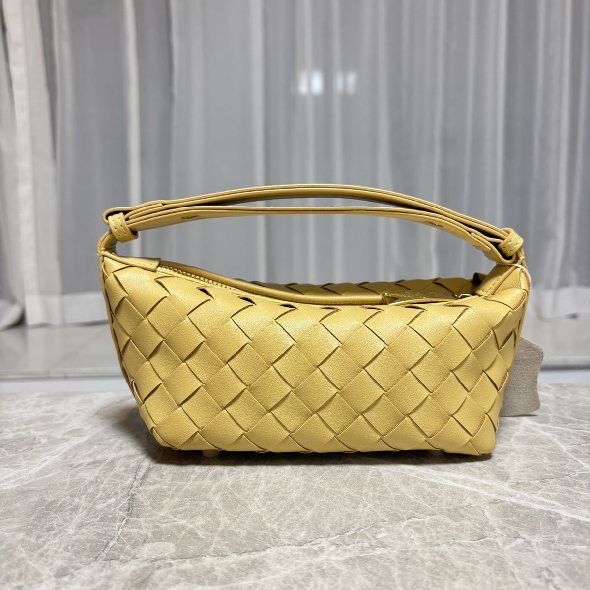 Woven Leather Mini Handbag – Women Shoulder Crossbody Bag