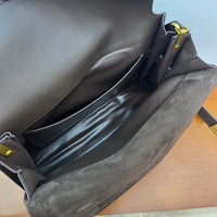 Nubuck Suede Mini Tote & Crossbody Bag