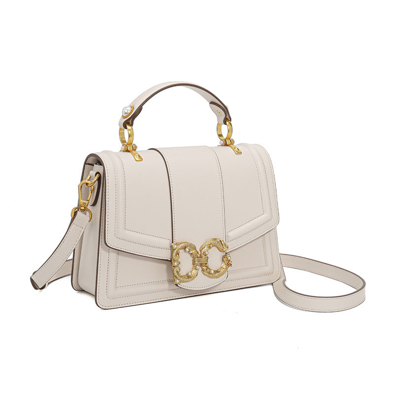 Women’s Embroidered Leather Mini Bag – Crossbody & Shoulder