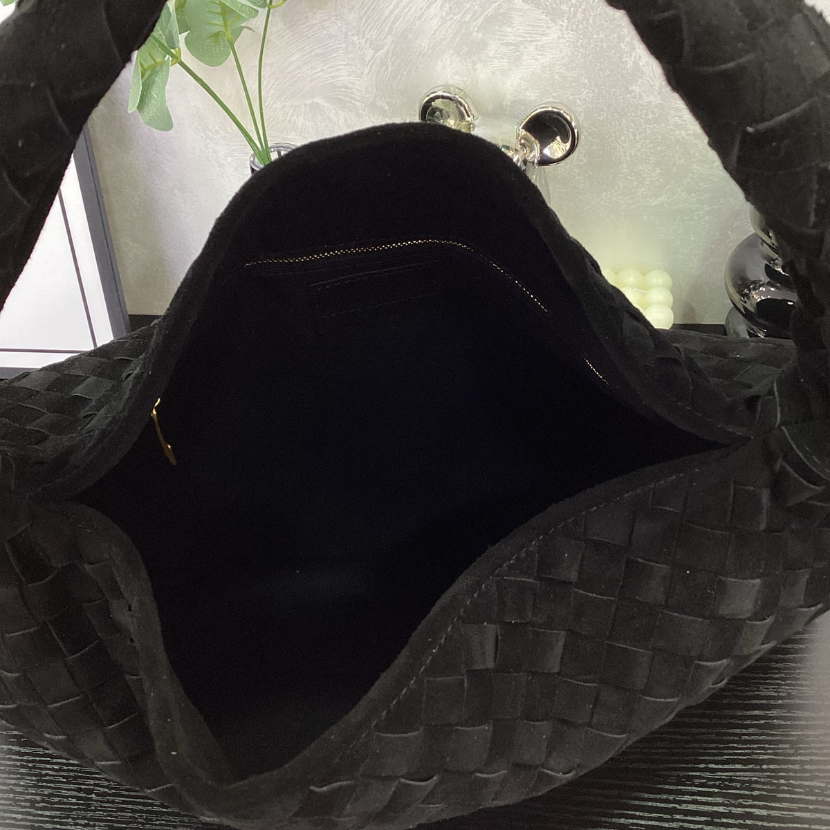 Vintage Chamois Leather Tote Bag for Women