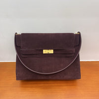 Nubuck Suede Mini Tote & Crossbody Bag