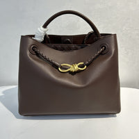 Large Capacity Cowhide Leather Tote Bag for Women