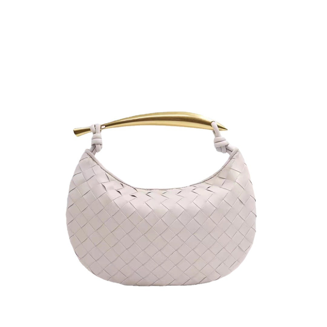 Wrinkled Cow Leather Shark Tote – Large Capacity Handbag