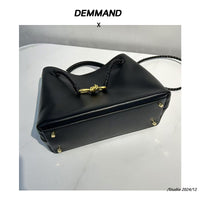 Large Capacity Cowhide Leather Tote Bag for Women