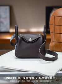 Genuine Cowhide Leather Handbag for Women