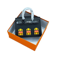 Textured Leather Crocodile Pattern Handbag Women Crossbody Shoulder Bag