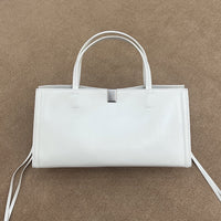 Top-Grain Leather Large Tote & Shoulder Bag