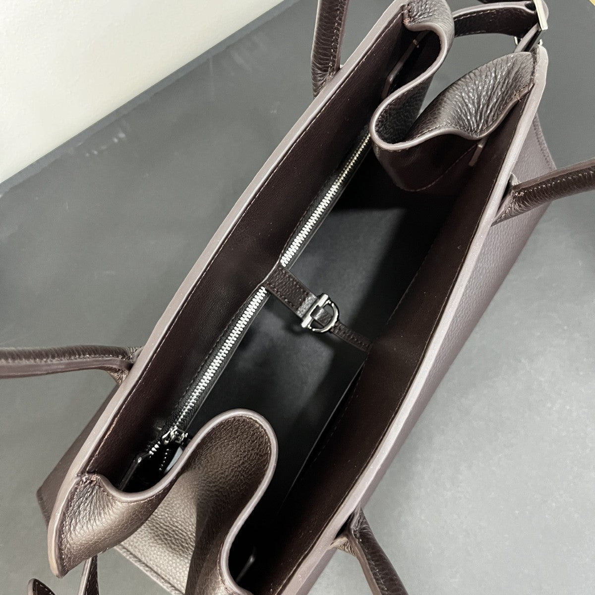 Vintage Genuine Leather Tote Bag for Women