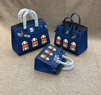 Textured Leather Crocodile Pattern Handbag Women Crossbody Shoulder Bag