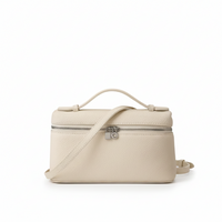 Leather Box Bag – Mini Crossbody Shoulder Bag