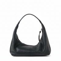 Soft Cowhide Underarm Bag – Large Shoulder Tote