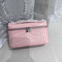 Women’s Crocodile Leather Mini Bag – Shoulder, Handbag & Crossbody