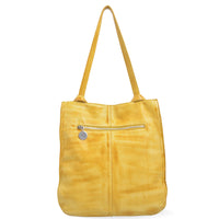 Genuine Leather Tote Bag – Handcrafted Water-Dyed Shoulder & Handbag