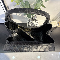 Woven Leather Shoulder & Tote Bag